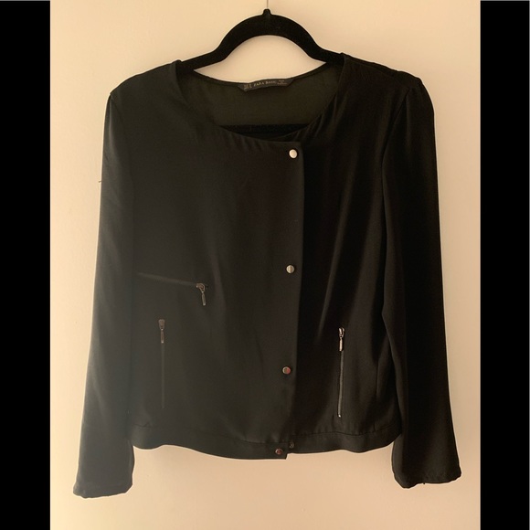 ZARA Black Jacket - Picture 3 of 7